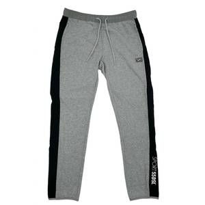 NEW DIESEL men's sport basett sweatpants in gray